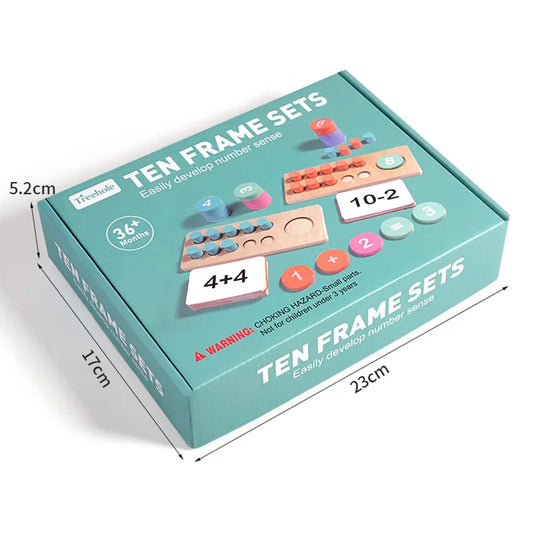 Children’s Wooden Number Board